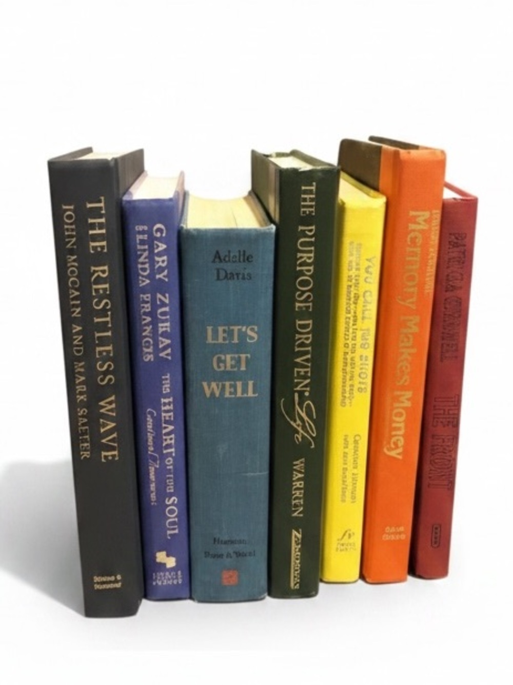 🌈 Rainbow 7 Hardcover Book Set Home Decor